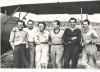 64. u C-104 piloti z Prahy uprostřed Eva Dvořáková(Preclíková)úplně vpravo Láďa Pischel